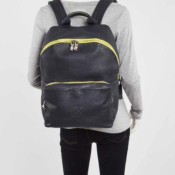 Louis Vuitton Blue Damier Infini Ebmossed Leather America's Cup 2017 Apollo ... - Picture 3 of 12